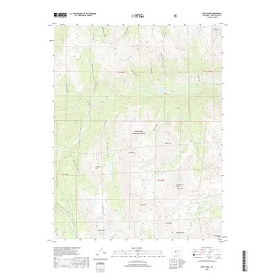 2019 Map of Saint Elmo, 2019 Print