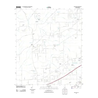 2011 Map of Saint Elmo, 2011 Print