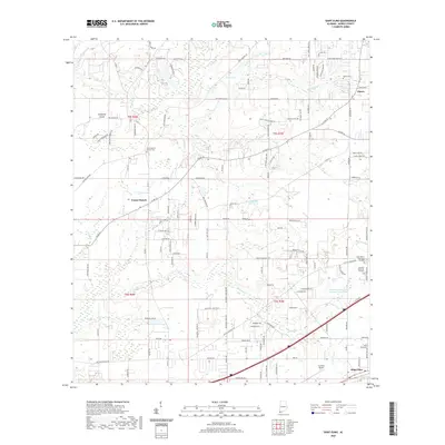 2020 Map of Saint Elmo, 2020 Print