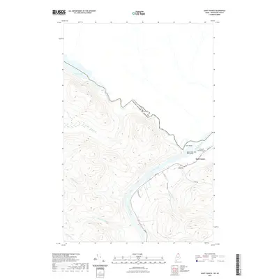 2021 Map of Saint Francis, 2021 Print