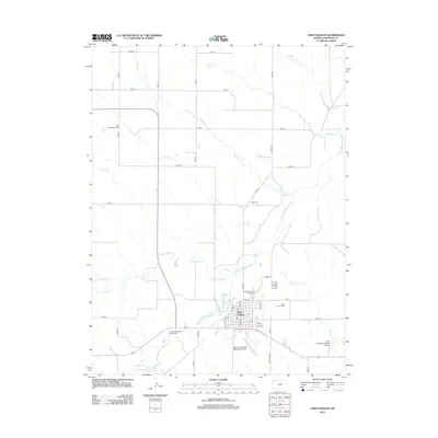 2012 Map of Saint Francis, 2012 Print