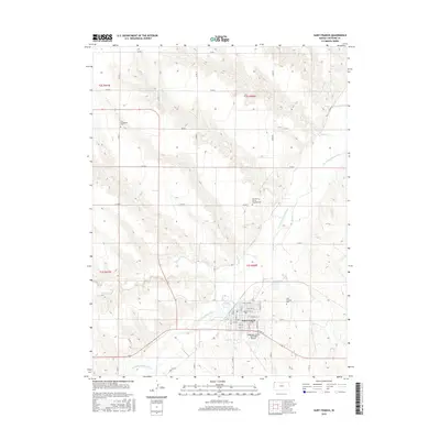 2015 Map of Saint Francis, 2015 Print