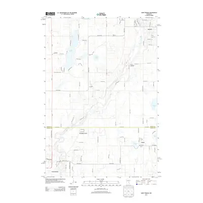2013 Map of Saint Francis, 2013 Print