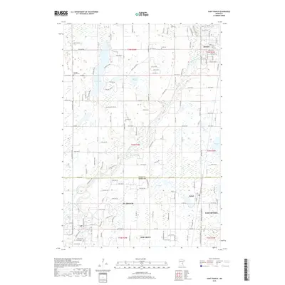 2019 Map of Saint Francis, 2019 Print