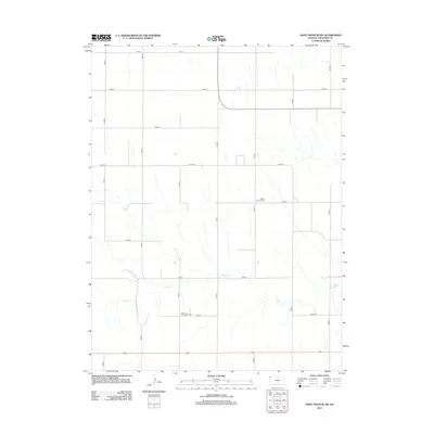 2012 Map of Saint Francis SW, 2012 Print