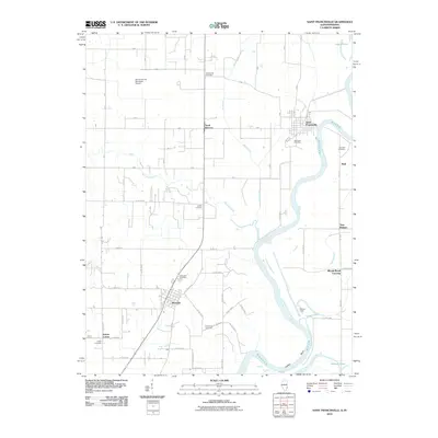 2010 Map of Saint Francisville, 2010 Print