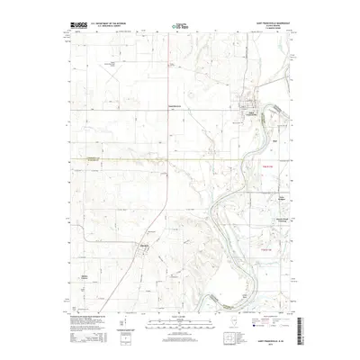 2015 Map of Saint Francisville, 2015 Print