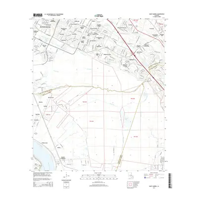 2015 Map of Saint Gabriel, 2015 Print