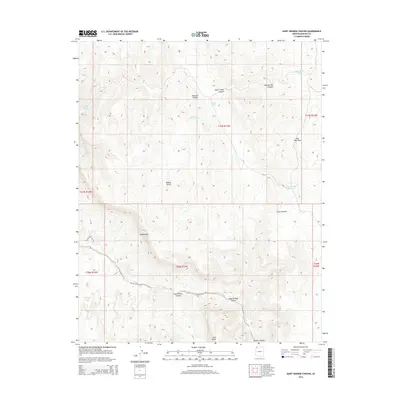 2014 Map of Saint George Canyon, 2014 Print