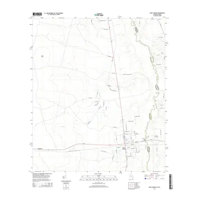 2014 Map of Saint George, 2014 Print