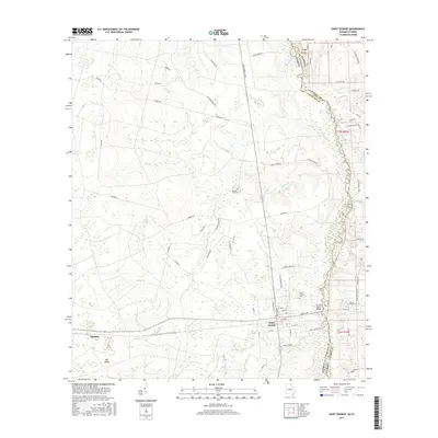 2017 Map of Saint George, 2017 Print