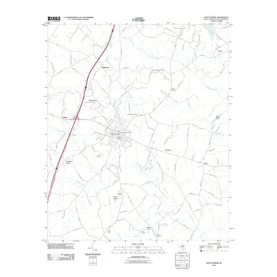 2011 Map of Saint George, 2011 Print