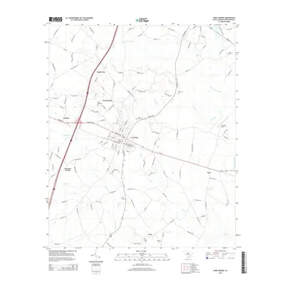 2014 Map of Saint George, 2014 Print