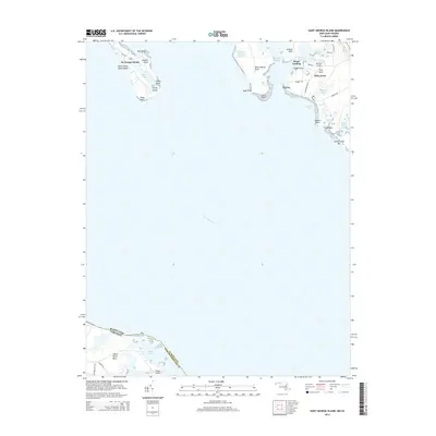2014 Map of Saint George Island, 2014 Print