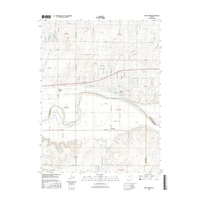 2016 Map of Saint George, 2016 Print