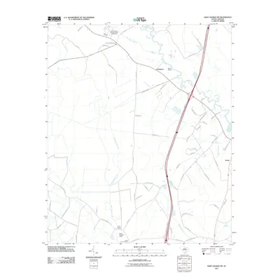 2011 Map of Saint George SW, 2011 Print