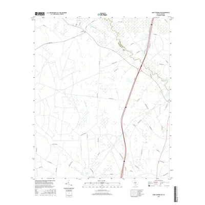 2017 Map of Saint George SW, 2017 Print
