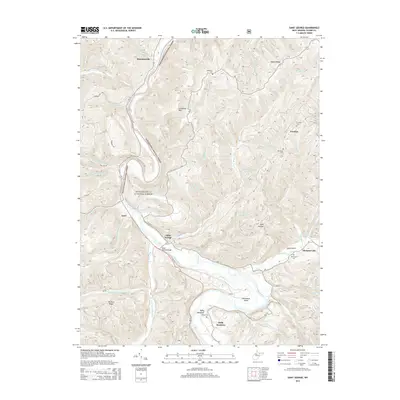 2014 Map of Saint George, 2014 Print