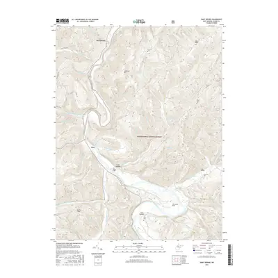 2016 Map of Saint George, 2016 Print