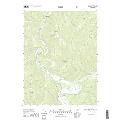 2019 Map of Saint George, 2019 Print