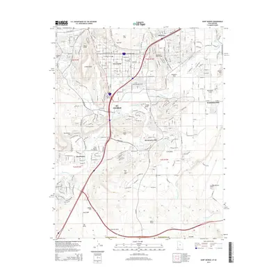 2014 Map of Saint George, 2014 Print