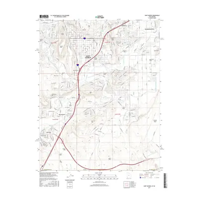 2017 Map of Saint George, 2017 Print