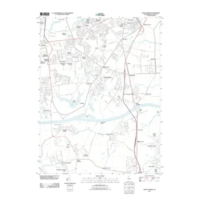 2011 Map of Saint Georges, 2011 Print