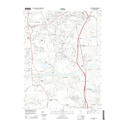 2014 Map of Saint Georges, 2014 Print