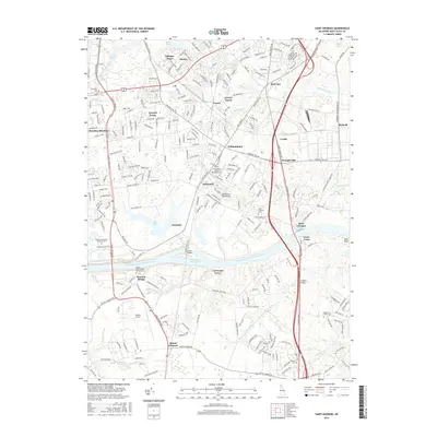 2016 Map of Saint Georges, 2016 Print