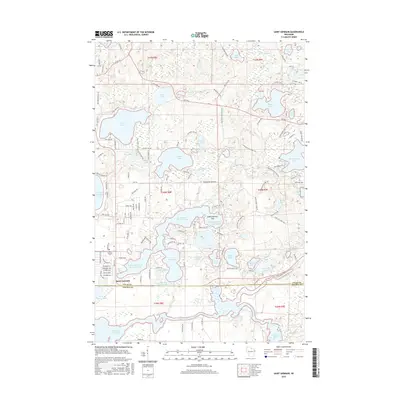 2015 Map of Saint Germain, 2015 Print