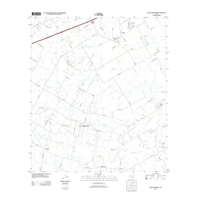 2013 Map of Saint Hedwig, 2013 Print