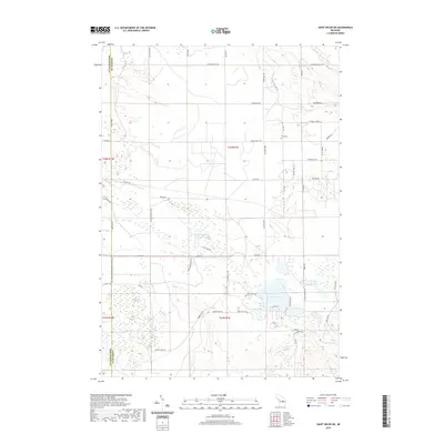2019 Map of Saint Helen NE, 2019 Print