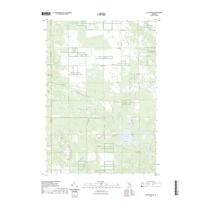 2023 Map of Saint Helen NE, 2023 Print