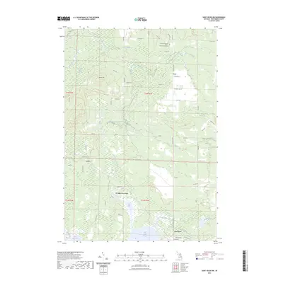 2023 Map of Saint Helen NW, 2023 Print
