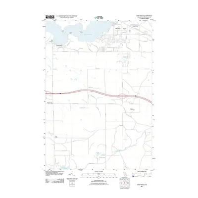 2011 Map of Saint Helen, 2011 Print