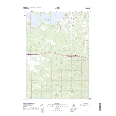 2023 Map of Saint Helen, 2023 Print