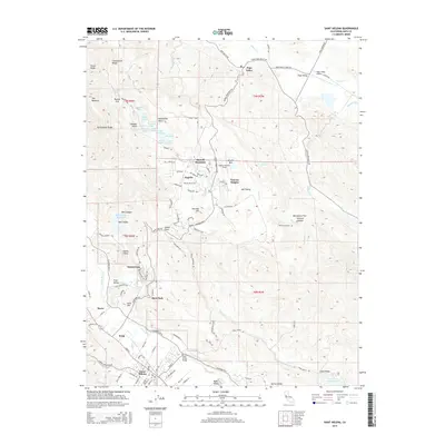 2015 Map of Saint Helena, 2015 Print