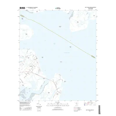 2017 Map of Saint Helena Sound, 2017 Print