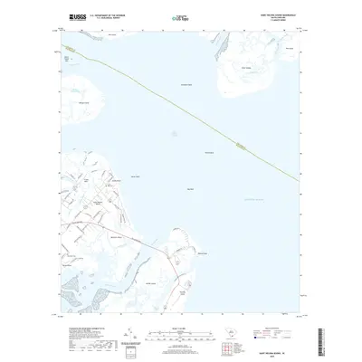 2020 Map of Saint Helena Sound, 2020 Print