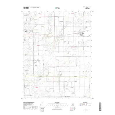 2018 Map of Saint Jacob, 2018 Print