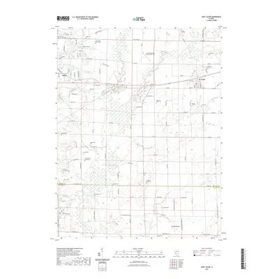 2021 Map of Saint Jacob, 2021 Print