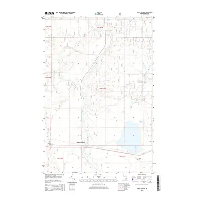 2014 Map of Saint Jacques, 2014 Print