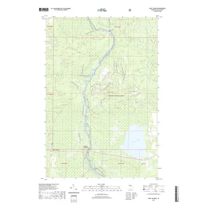 2019 Map of Saint Jacques, 2019 Print