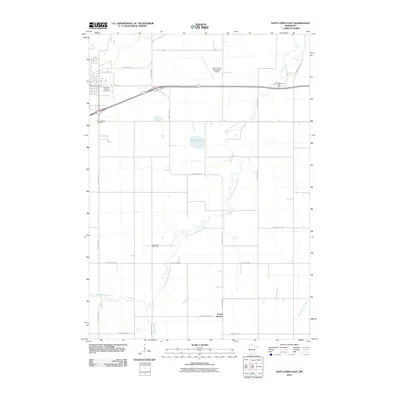 2010 Map of Saint James East, 2010 Print