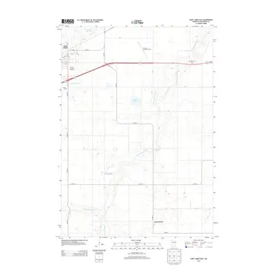 2013 Map of Saint James East, 2013 Print