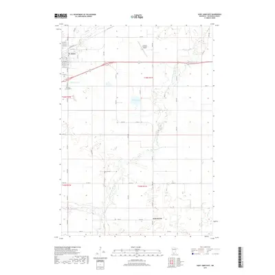 2019 Map of Saint James East, 2019 Print
