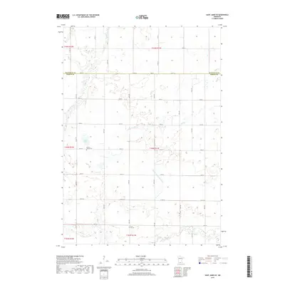 2019 Map of Saint James SE, 2019 Print