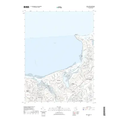 2019 Map of Saint James, 2019 Print