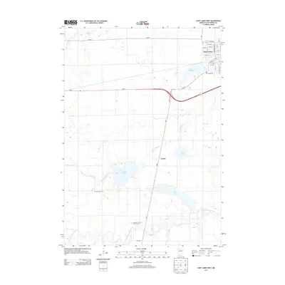 2013 Map of Saint James West, 2013 Print