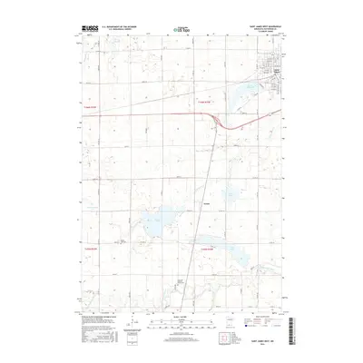 2016 Map of Saint James West, 2016 Print